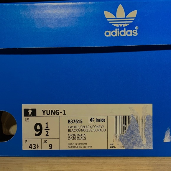 Adidas Yung-1 SIZE 9.5 - Picture 5 of 6